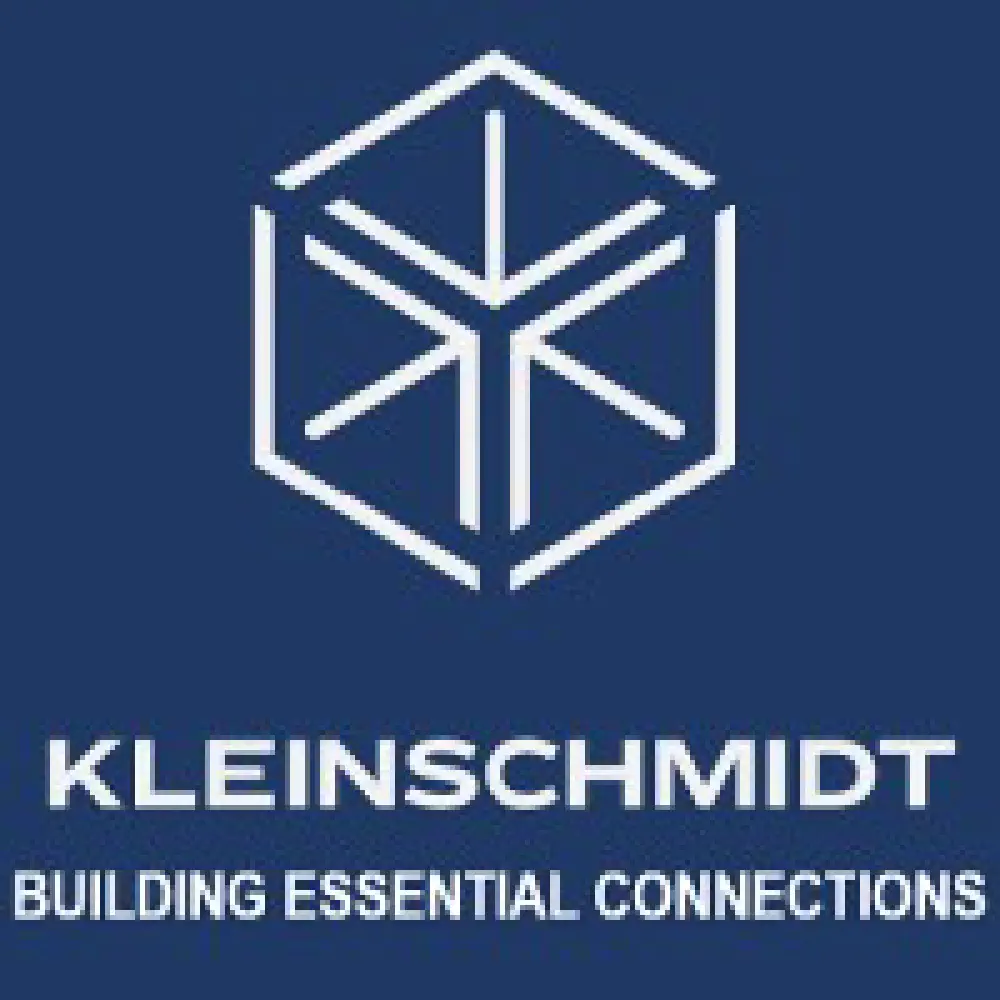 Graphic showing the Kleinschmidt logo.