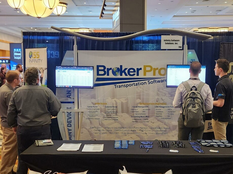 BrokerPro's TIA 2024 Capital Ideas Conference booth