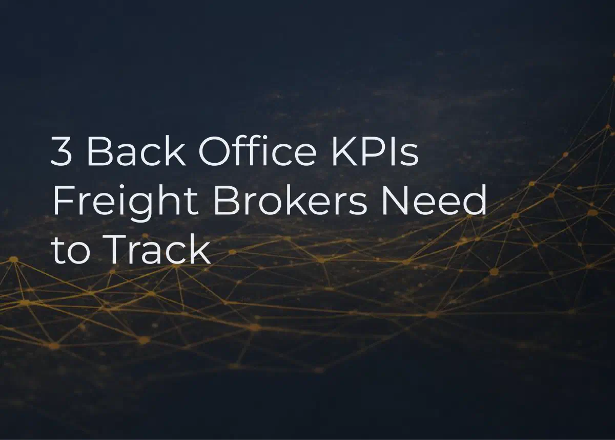Photograph of a freight brokerage office Photograph of a freight brokerage office