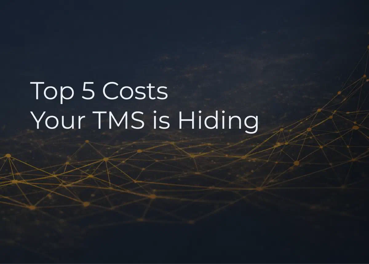 Photograph of a laptop screen showing a TMS Photograph of a laptop screen showing a TMS