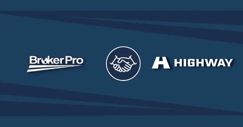 Image showing Highway and BrokerPro logos.