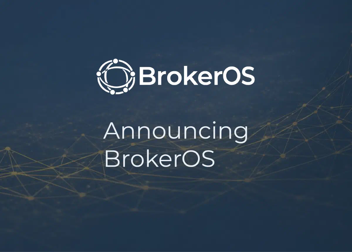 BrokerOS announcement post header graphic. BrokerOS announcement post header graphic.
