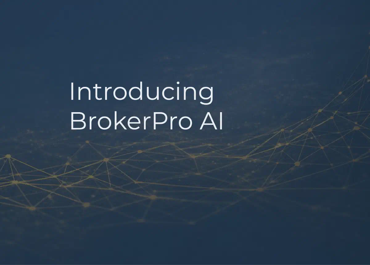BrokerPro AI announcement header image BrokerPro AI announcement header image